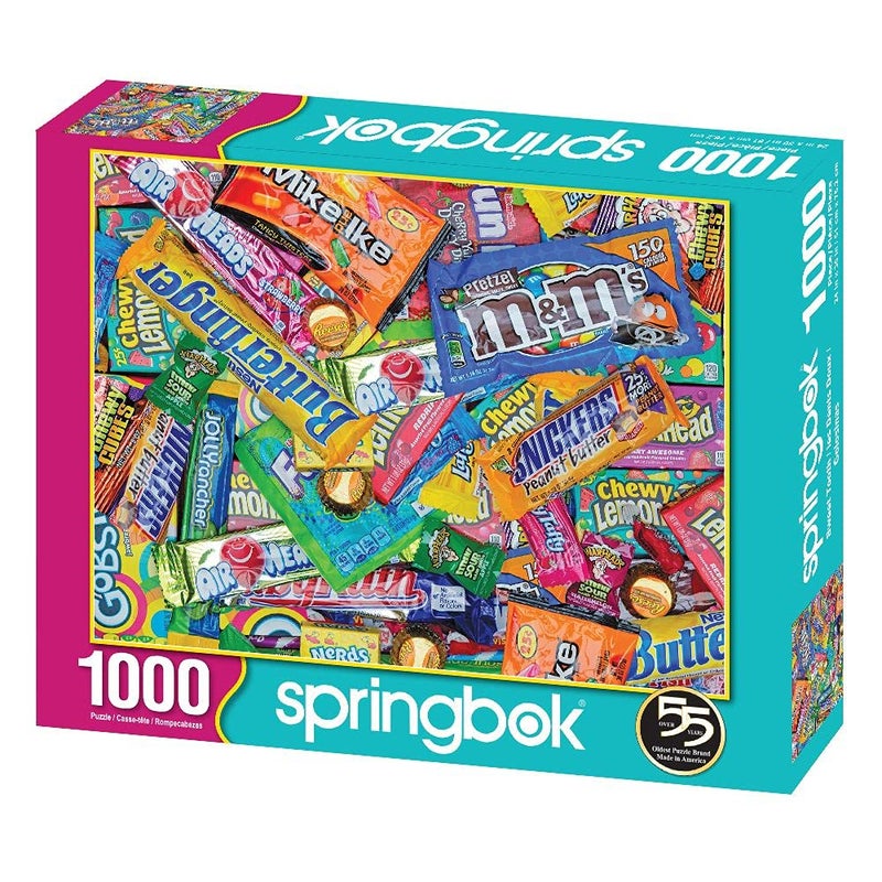 Springbok's 1000 Piece Jigsaw Puzzle Sweet Tooth - Made in USA - Image 2